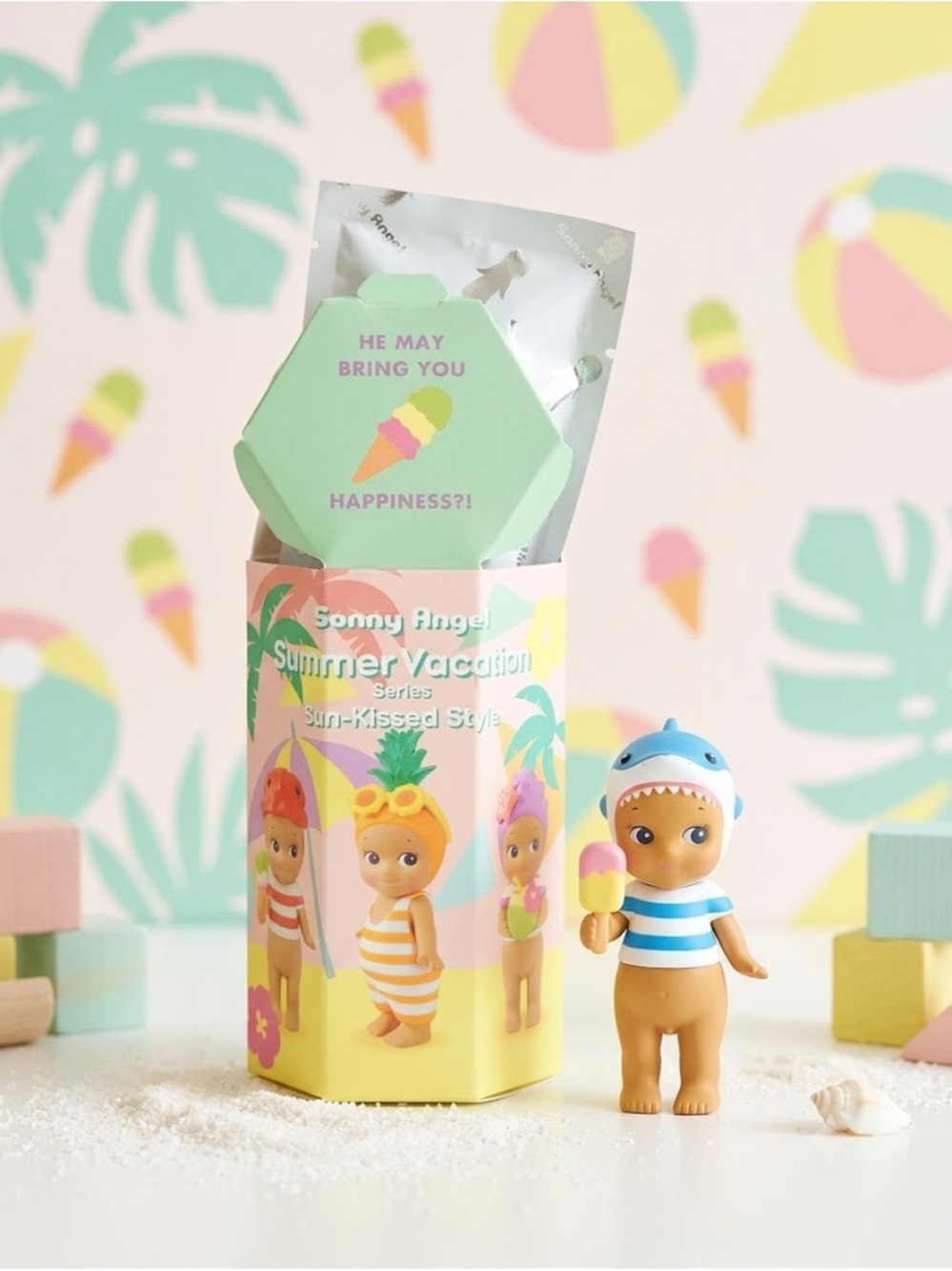 Sunny Angel Summer Vacation Series Shark